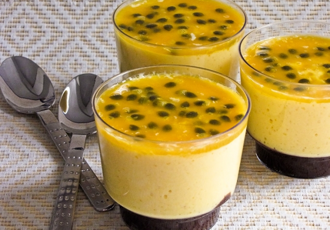 Mousse de Maracujá Fácil - Casa do Arroz